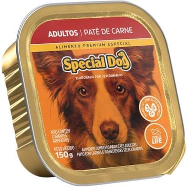 Patê Special Dog Carne Cães Adultos 150g