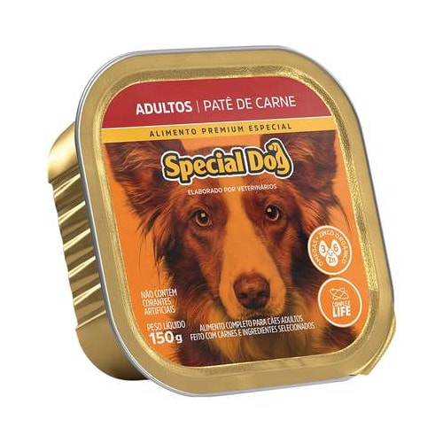 Patê Special Dog Carne Cães Adultos 150g