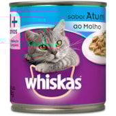 Patê Whiskas Atum ao Molho Gatos Adultos 290g