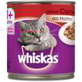 Patê Whiskas Carne Gatos Adultos 290g