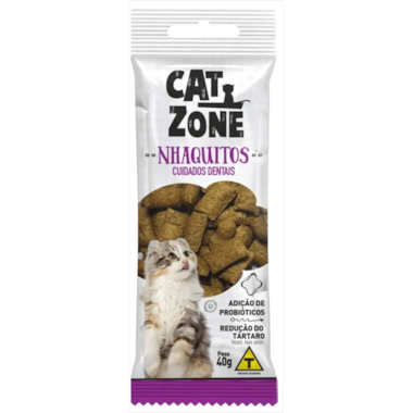 Petisco Cat Zone Nhaquitos Gatos 40g