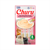 Petisco Churu Atum e Salmão Gatos 56g