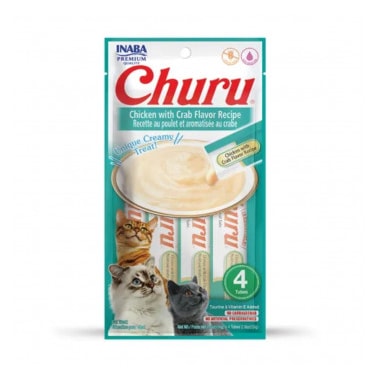 Petisco Churu Frango e Carangueijo 56g