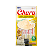 Petisco Churu Frango e Queijo Gatos 56g