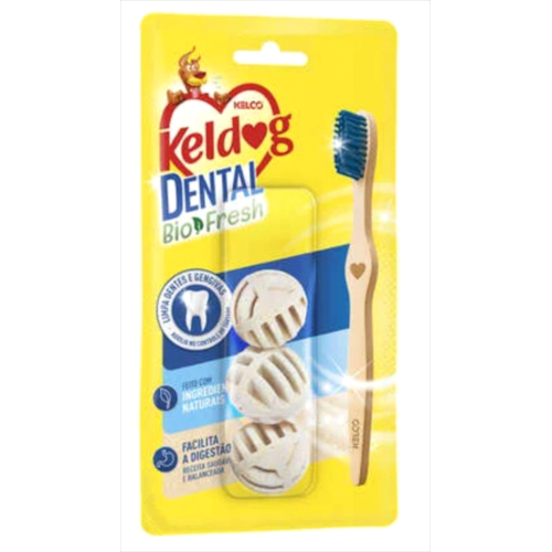 Petisco Keldog Dental Bolinha Cães 40g