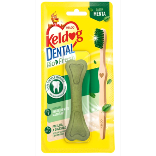 Petisco Keldog Dental Menta Cães 40g