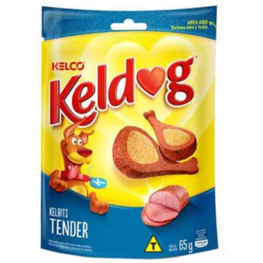 Petisco Keldog Kelbits Tender Cães 65g