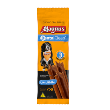 Petisco Magnus Dental Clean Cães Adultos 75g