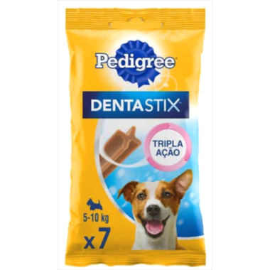 Petisco Pedigree Dentastix Cães Adultos Raças Pequenas - 7 unidades 110g