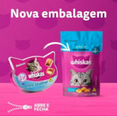 Petisco Whiskas Temptations Pelo Saudável Gatos 40g