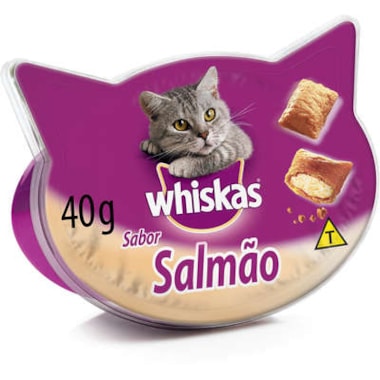 Petisco Whiskas Temptations Salmão Gatos 40g