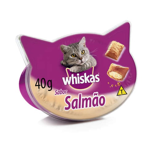Petisco Whiskas Temptations Salmão Gatos 40g