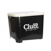 Porta Ração Club Pet Container Preto 15kg