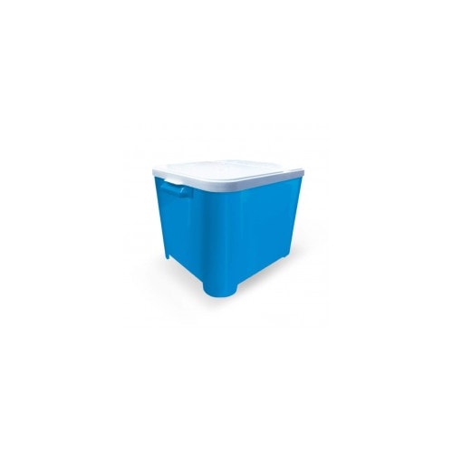 Porta Ração Furacão Pet Container Azul 15kg