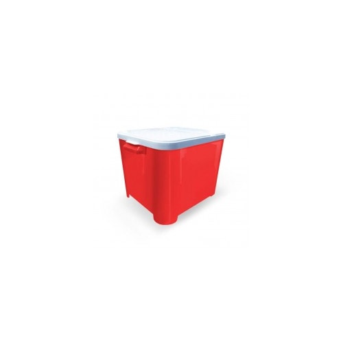 Porta Ração Furacão Pet Container Vermelho 15kg