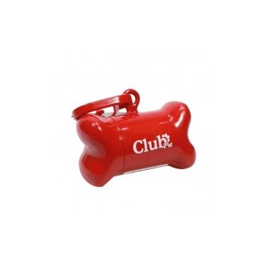 Porta Saquinho Club Pet Vermelho