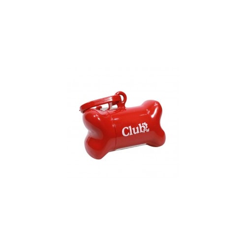 Porta Saquinho Club Pet Vermelho