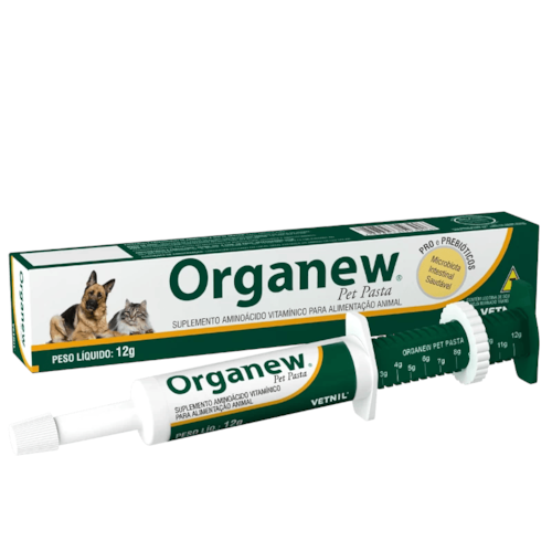 Probiótico Organew Pet Vetnil Pasta 12g