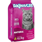 Ração Akiles Cat Natural Gatos Adultos 10,1kg