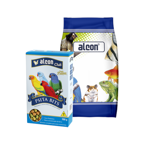 Ração Alcon Club Psita Bits Psitacídeos 700g
