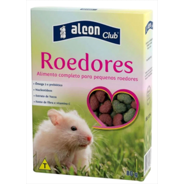 Ração Alcon Completa Roedores 80g