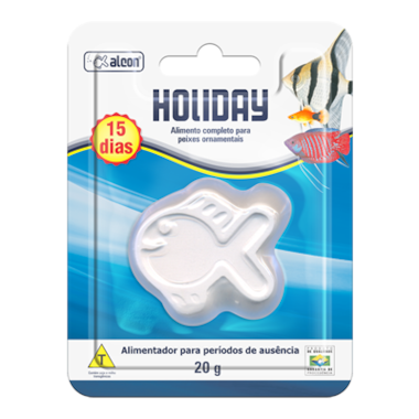 Ração Alcon Labcon Holiday 15 Dias Peixes 20g