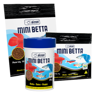 Ração Alcon Mini Betta 4g
