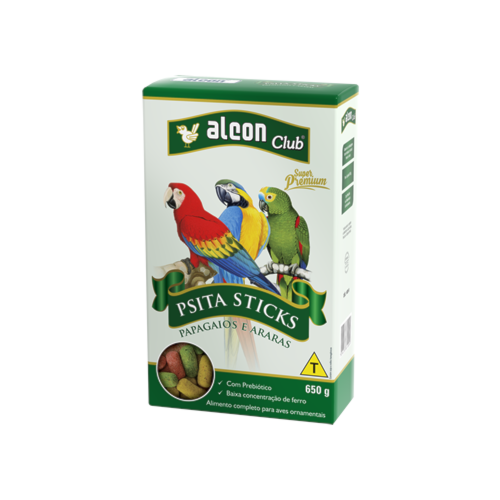 Ração Alcon Psita Sticks Psitacideos 650g