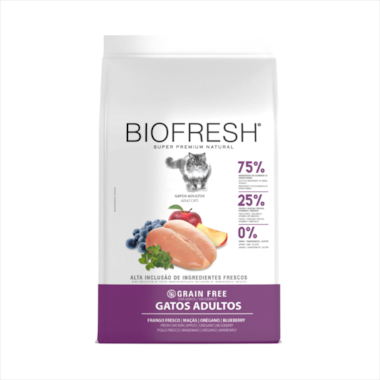 Ração Biofresh Frango Gatos Adultos 7,5kg