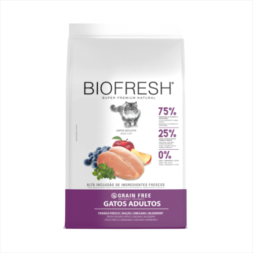 Ração Biofresh Frango Gatos Adultos 7,5kg