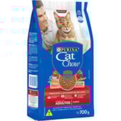 Ração Cat Chow Carne Gatos Adultos 700g