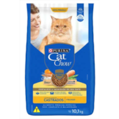 Ração Cat Chow Frango Gatos Adultos Castrados 10,1kg