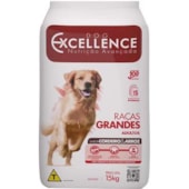 Ração Dog Excellence Cordeiro Arroz Cães Adultos Raças Grandes 15kg