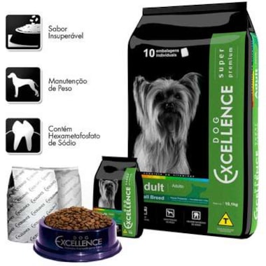 Ração Dog Excellence Small Breed Adult Cães Adultos 1kg