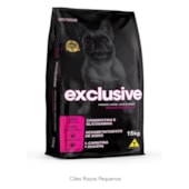 Ração Exclusive Pet Super Premium Cães Adultos Raças Pequenas 15kg