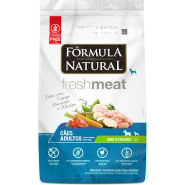 Ração Formula Natural Fresh Meat Cães Adultos Raças Mini e Pequenas 2,5kg