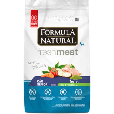 Ração Formula Natural Fresh Meat Cães Sênior Raças Mini e Pequenas 2,5kg
