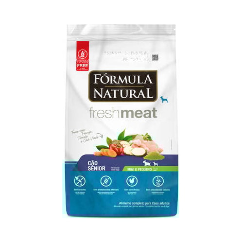 Ração Formula Natural Fresh Meat Cães Sênior Raças Mini e Pequenas 2,5kg