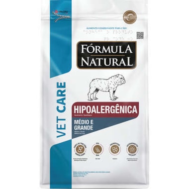 Ração Formula Natural Vet Care Hipoallergenic Cães Raças Grandes 10,1kg