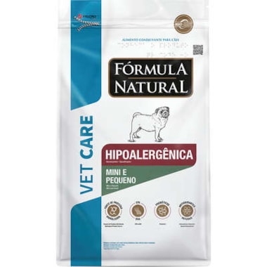 Ração Formula Natural Vet Care Hipoallergenic Cães Raças Pequenas 10,1kg