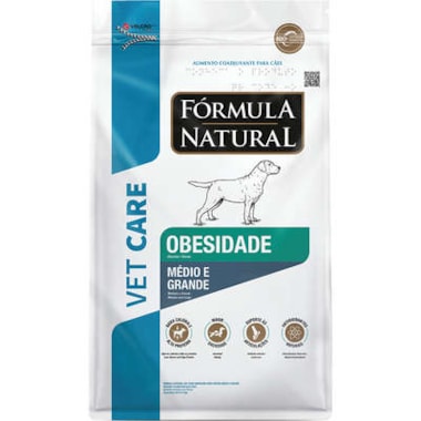 Ração Formula Natural Vet Care Obesidade Cães Raças Grandes 10,1kg