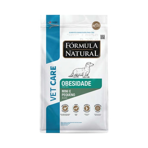 Ração Formula Natural Vet Care Obesidade Cães Raças Pequenas 10,1kg