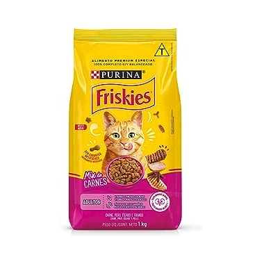 Ração Friskies Mix Carnes Gatos Adultos 10,1kg