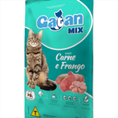 Ração Gatan Mix Carne e Frango Gatos Adultos 10,1kg