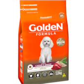 Ração Golden Formula Carne Arroz Cães Adultos Raças Pequenas 1kg