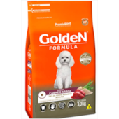 Ração Golden Formula Carne Arroz Cães Adultos Raças Pequenas 3kg