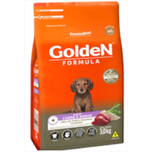 Ração Golden Formula Carne Arroz Cães Filhotes Raças Pequenas 3kg