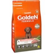 Ração Golden Formula Frango Arroz Cães Filhotes Raças Pequenas 3kg