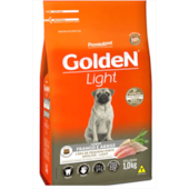 Ração Golden Formula Light Frango Arroz Cães Adultos Raças Pequenas 1kg