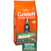 Ração Golden Power Training Frango Arroz Cães Adultos 15kg